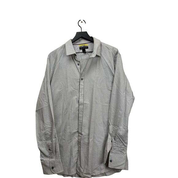 INC International Concepts Shirt Men’s Polka Dot Long Sleeve Button Up XL #78 - Picture 1 of 13